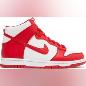 Championship White & Red Dunks